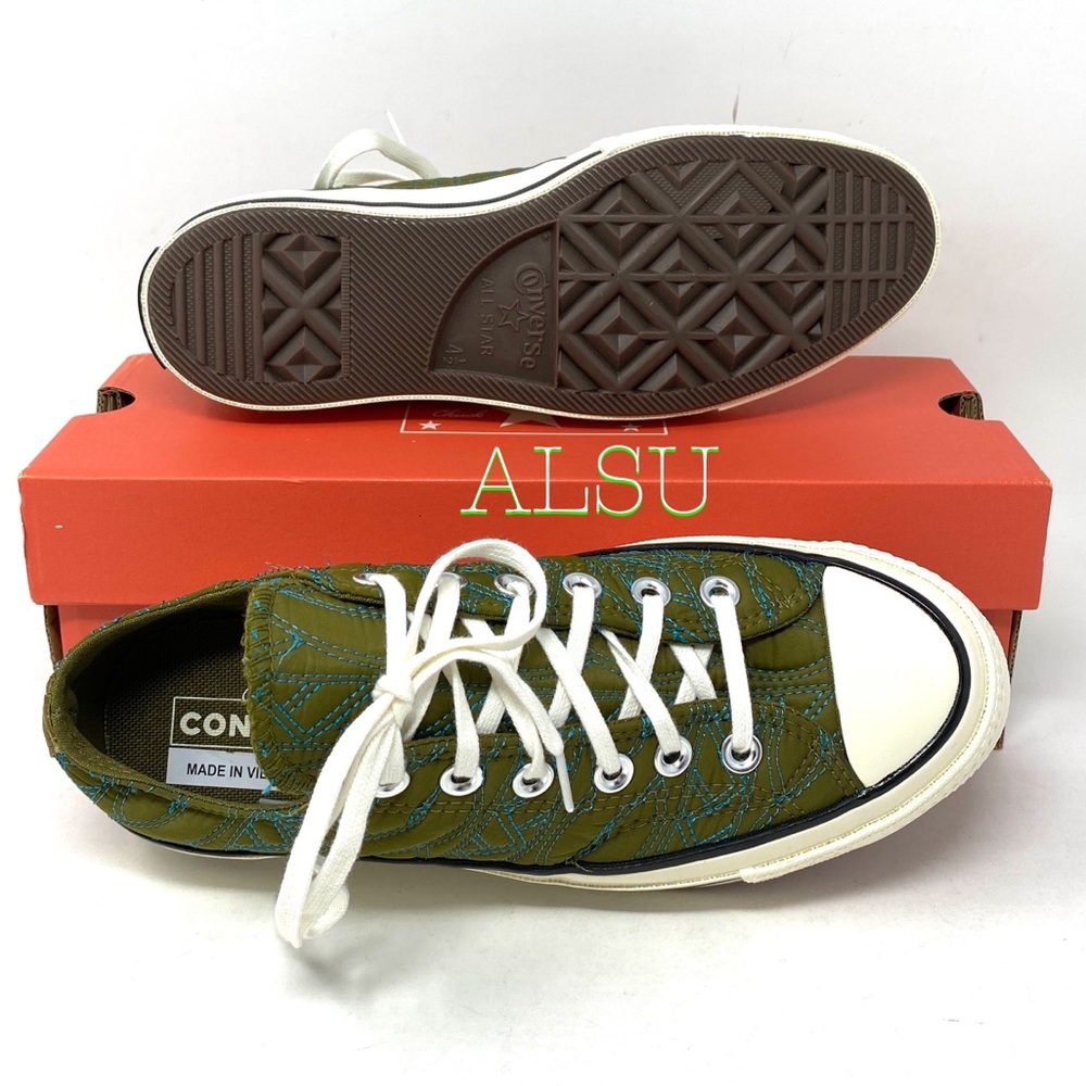 Converse Chuck 70 Low Dark Moss Green Women’s - Picture 3 of 9